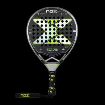 nox AT10 12K Luxury Genius Arena padel racket - front view