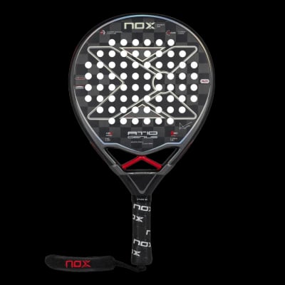 nox AT10 18K Luxury Genius padel racket - front view