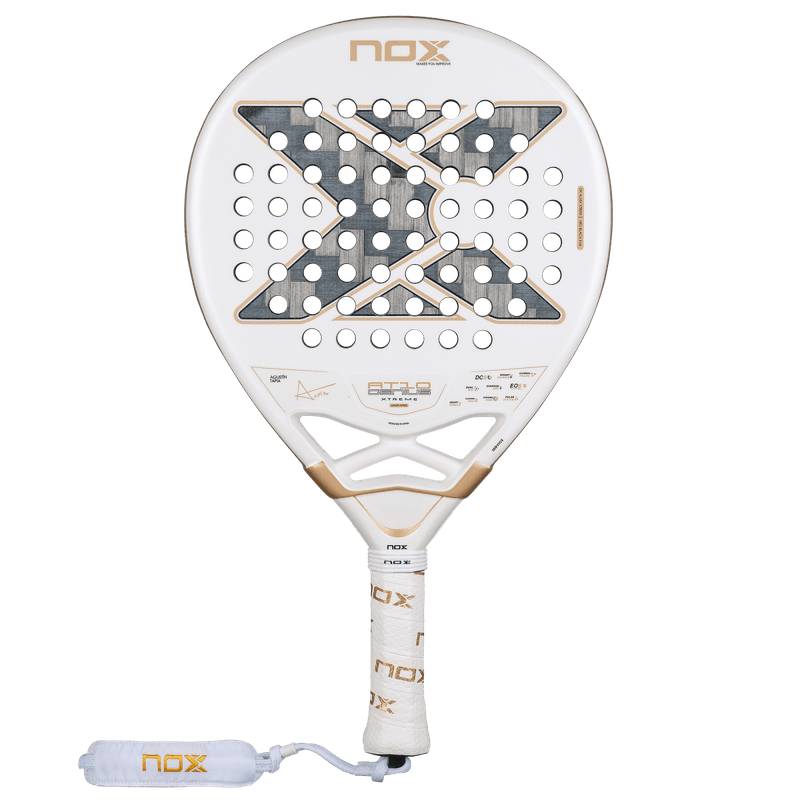 Nox AT10 Genius 12K Alum Xtrem 2026 padel racket - front view