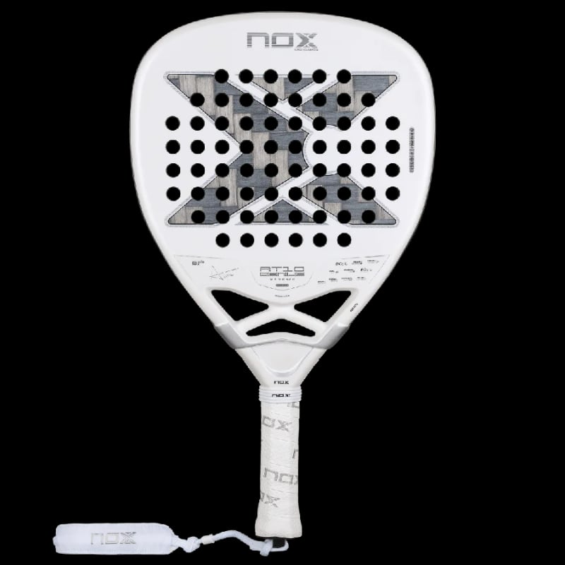 Nox AT10 Genius Attack 12K Alum Xtrem 2026 padel racket - front view