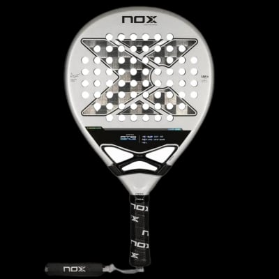 nox AT10 Luxury Genius 18K Alum 2024 padel racket - front view