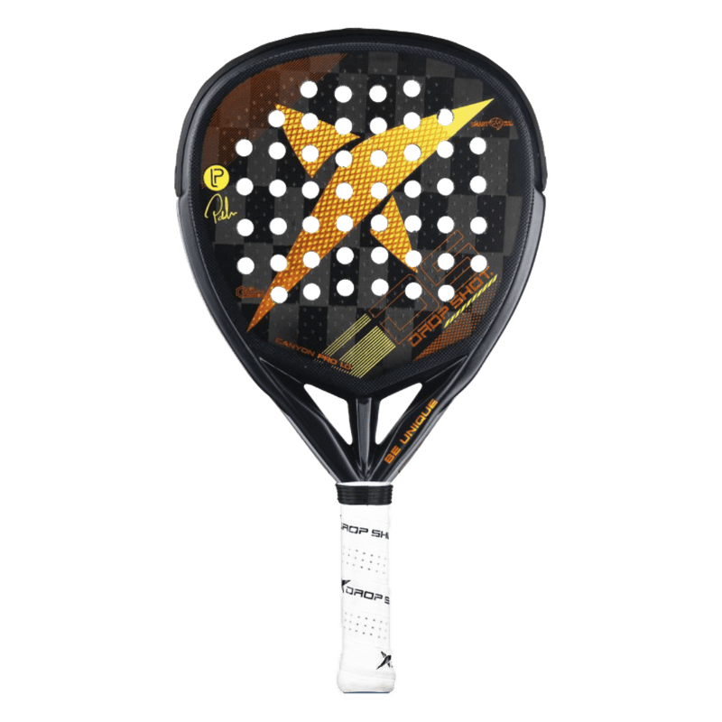drop-shot Canyon Pro padel racket - front view