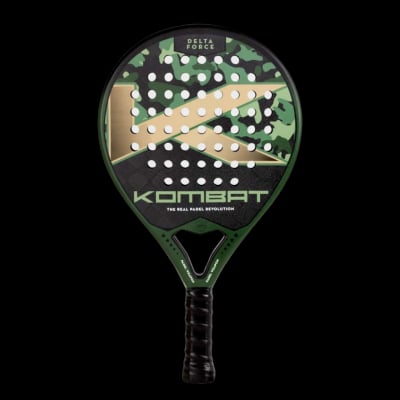 kombat Delta Force 18K padel racket - front view