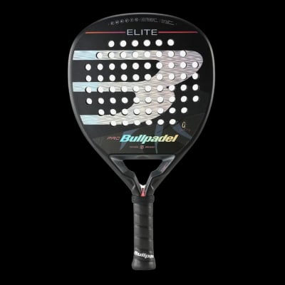 bullpadel Elite padel racket - front view