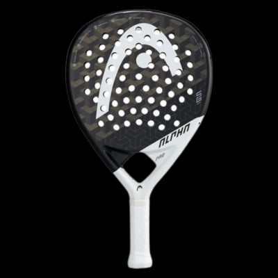 head Alpha Pro padel racket - front view