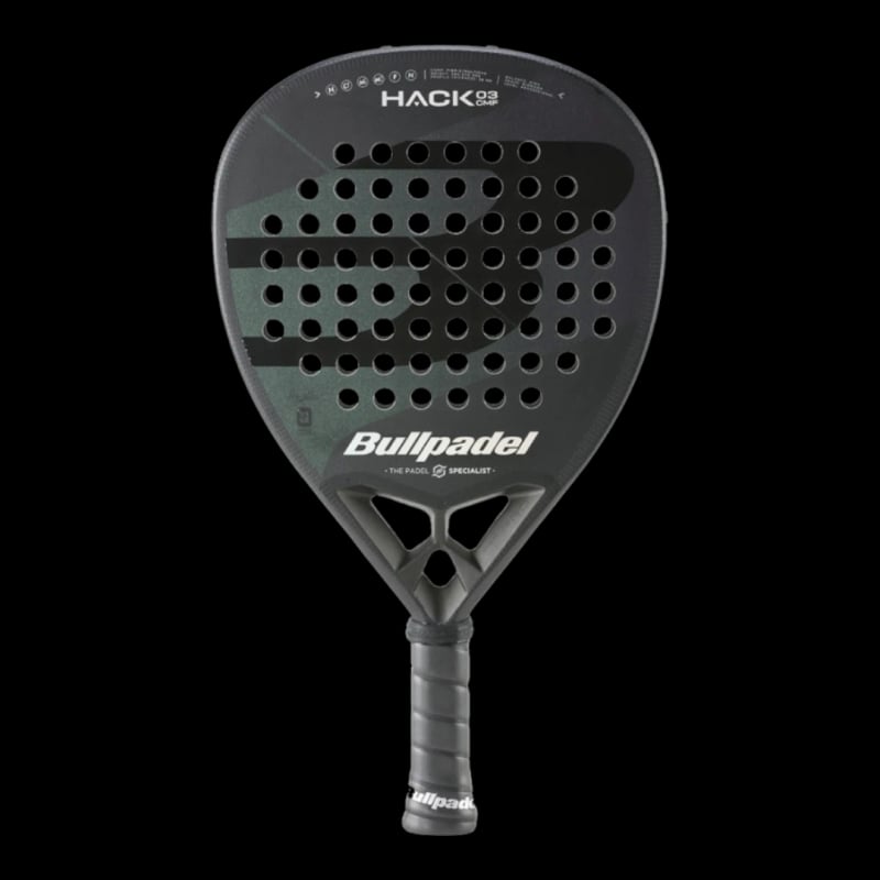 Bullpadel Hack 03 Comfort padel racket - front view