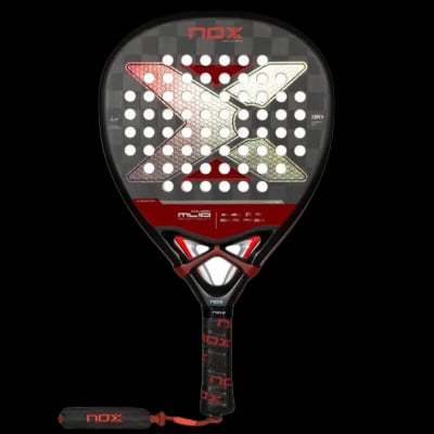 nox ML10 Luxury Shotgun 18K padel racket - front view