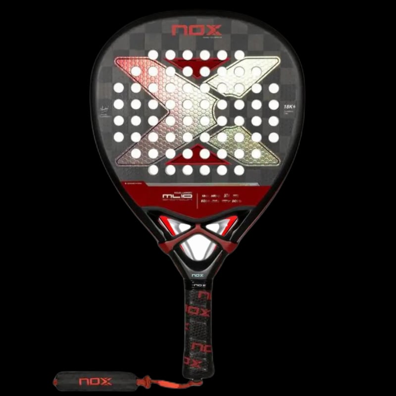 Nox ML10 Luxury Shotgun 18K padel racket - front view