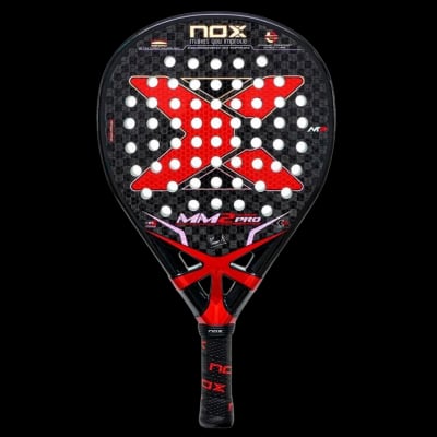 nox MM2 padel racket - front view