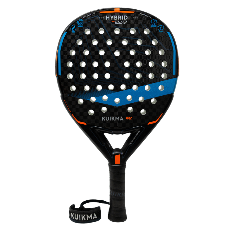 kuikma PR990 Hybrid Soft padel racket - front view