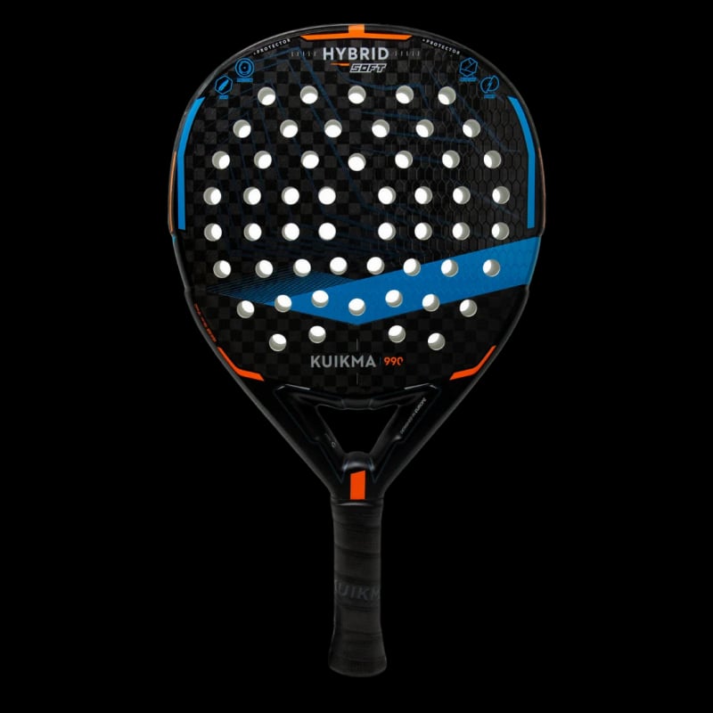 kuikma PR990 Hybrid Soft padel racket - front view