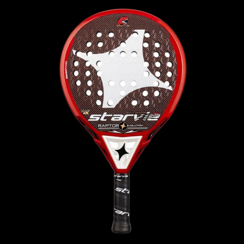 Starvie Raptor Evolution padel racket - front view