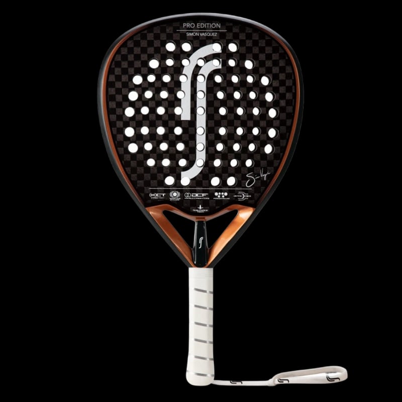 rs Simon Vasquez Pro padel racket - front view