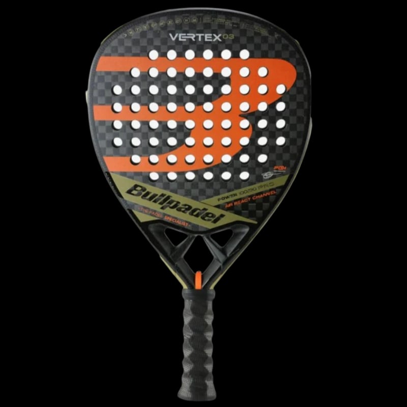 Bullpadel Vertex 03 padel racket - front view
