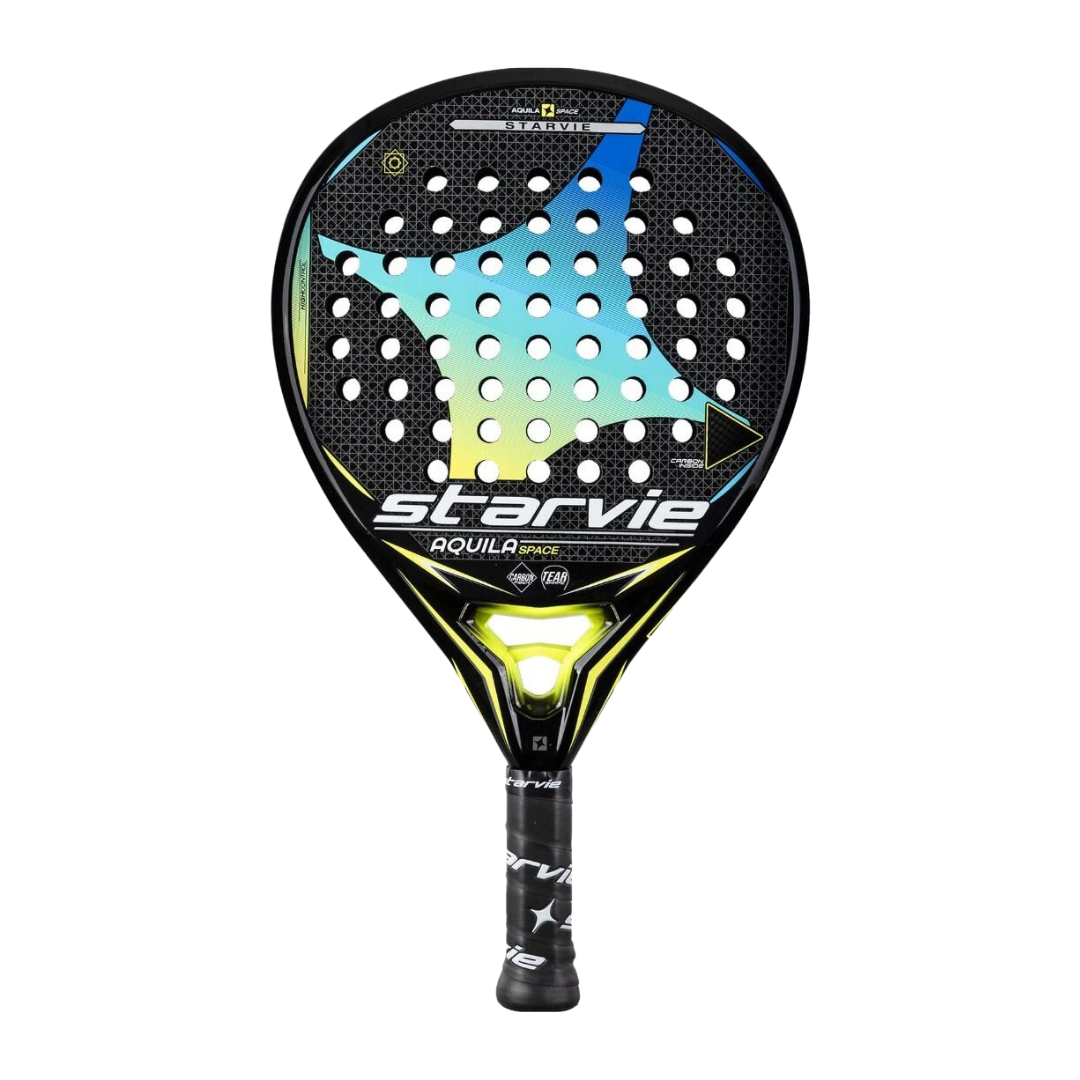 starvie Aquila Space Pro padel racket - front view