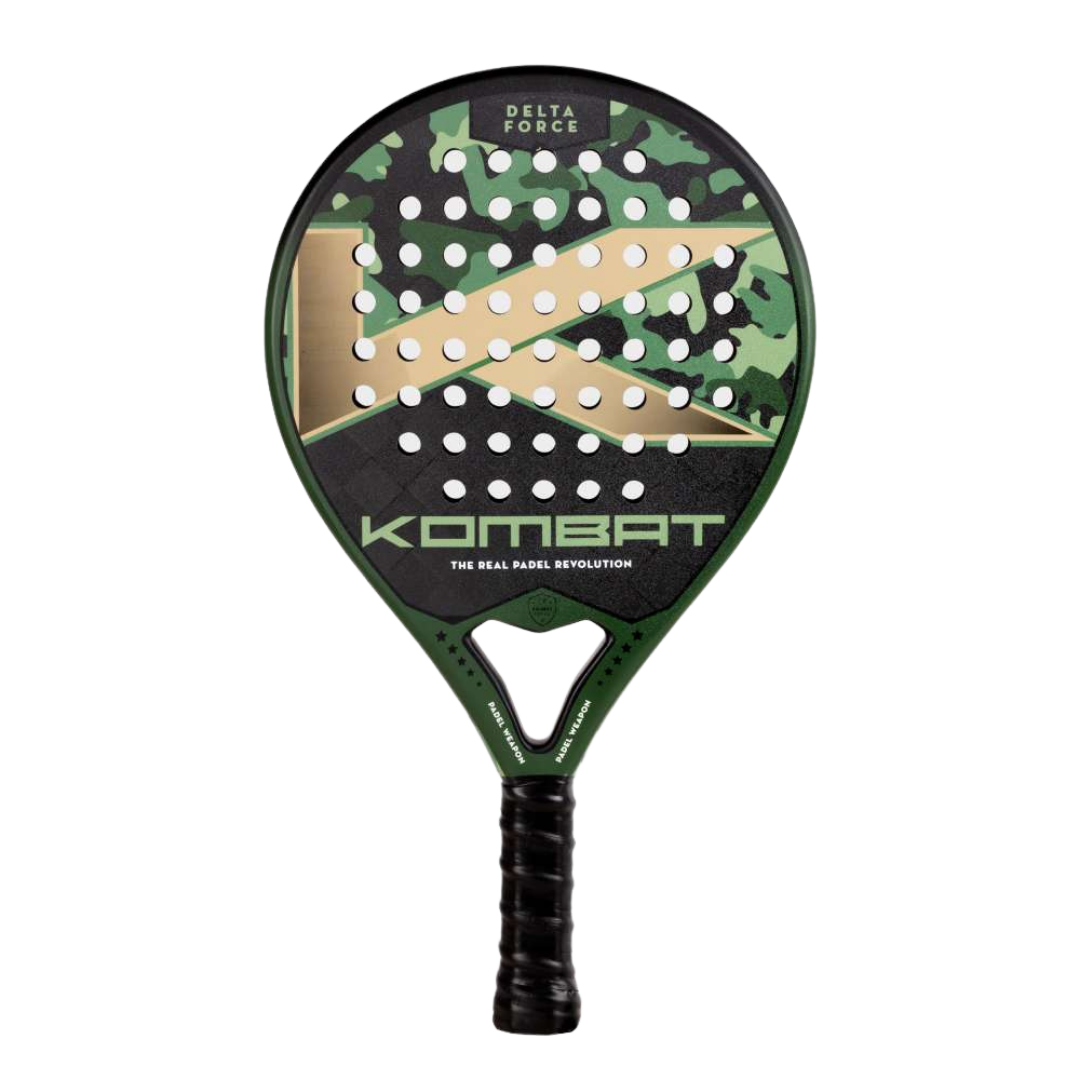 kombat Delta Force 18K padel racket - front view