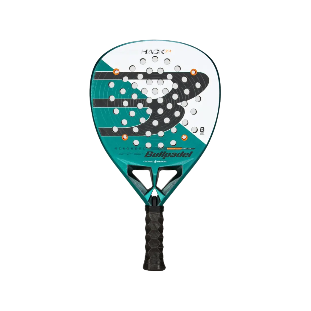bullpadel Hack 04 padel racket - front view