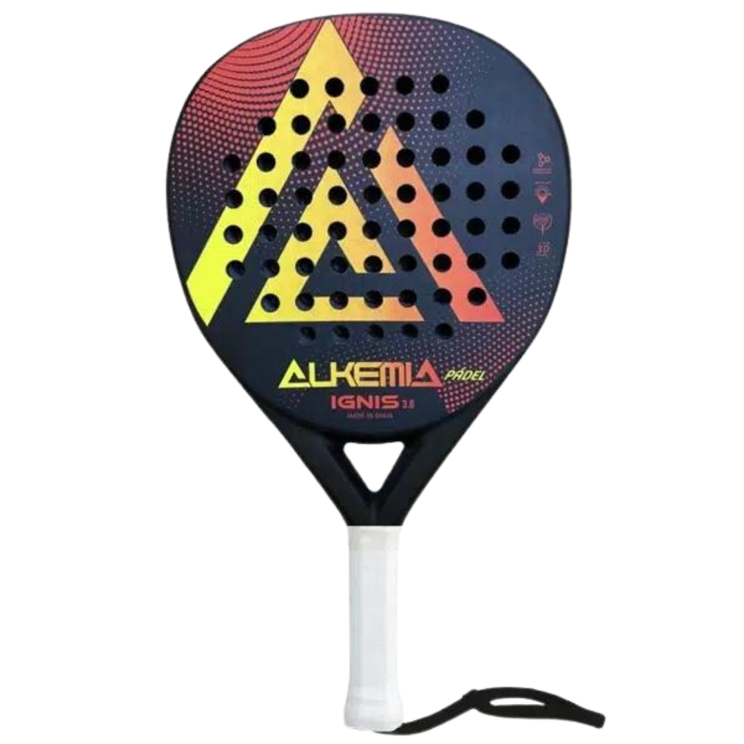 alkemia Ignis 3.0 padel racket - front view