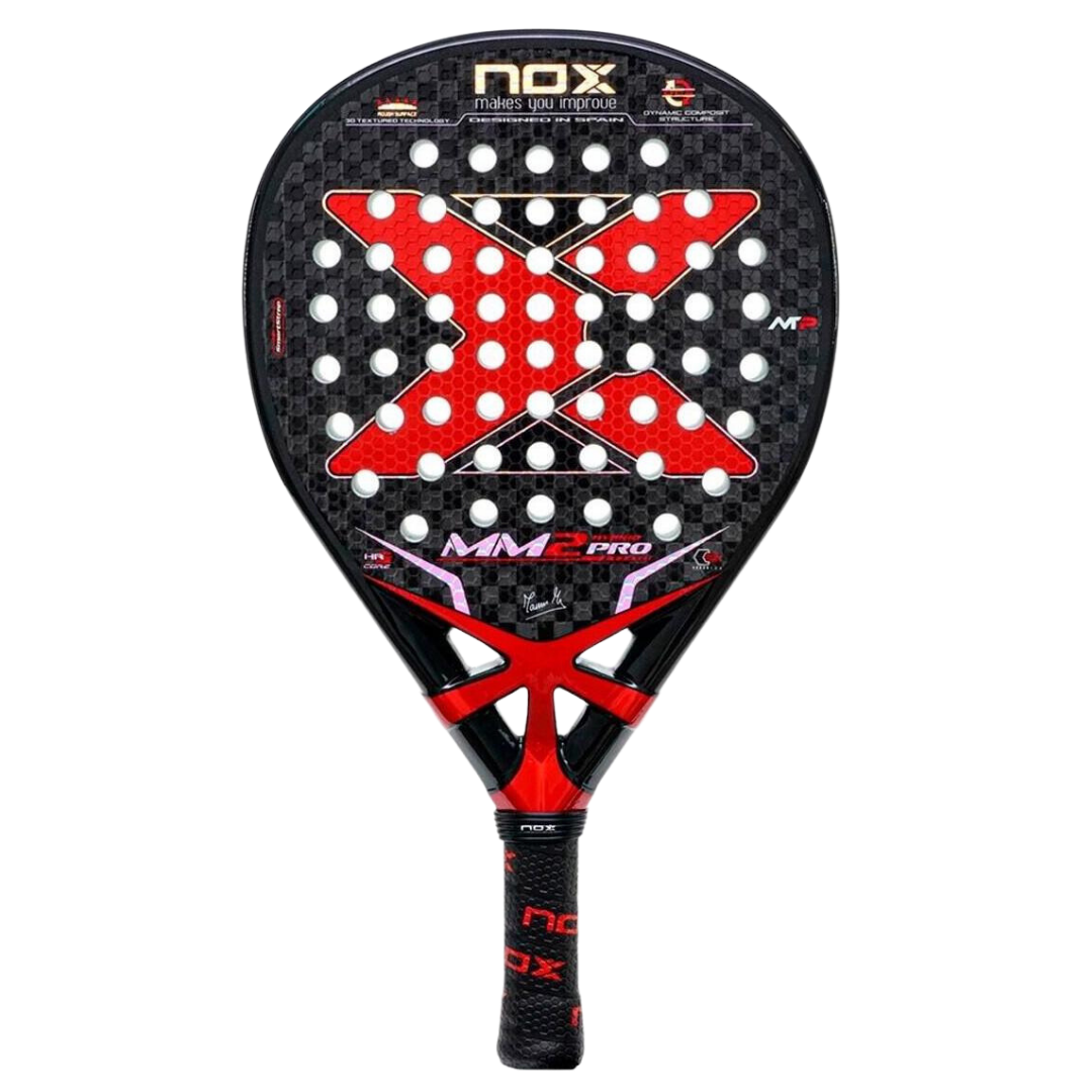 nox MM2 padel racket - front view