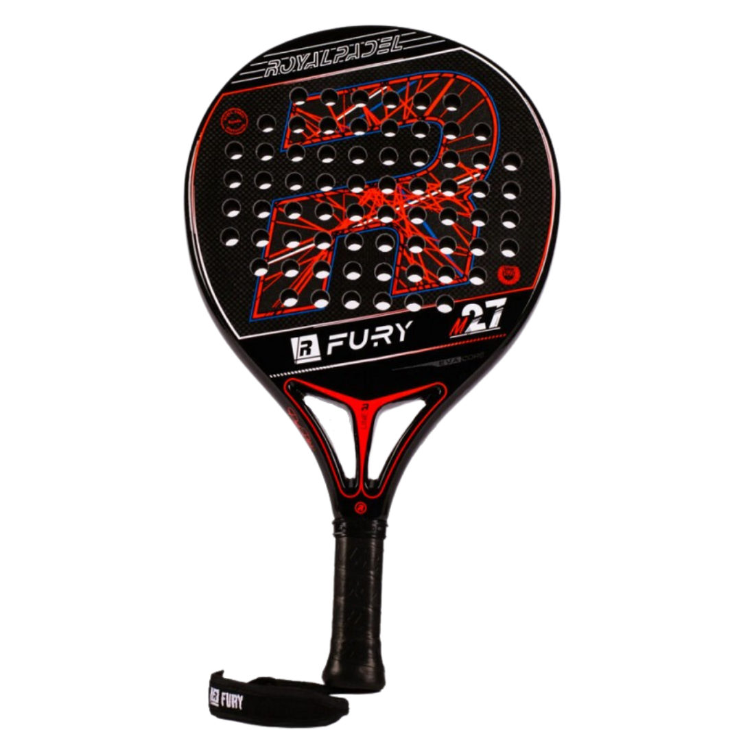 royal-padel RP M27 R-Fury 2023 padel racket - front view