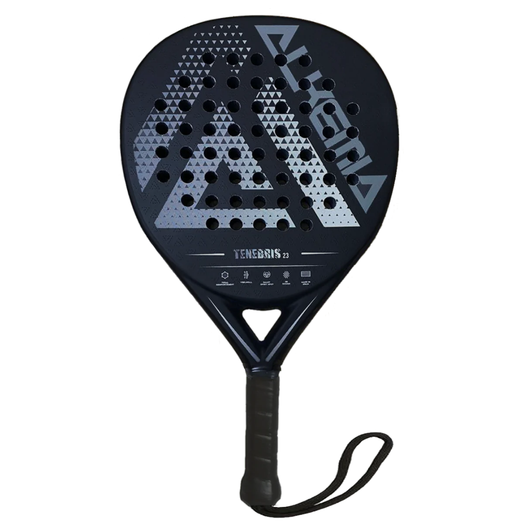 alkemia Tenebris 3.0 padel racket - front view