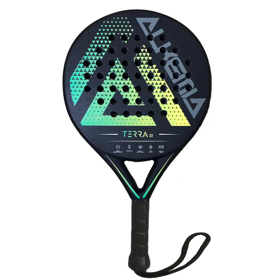 alkemia Terra padel racket - front view